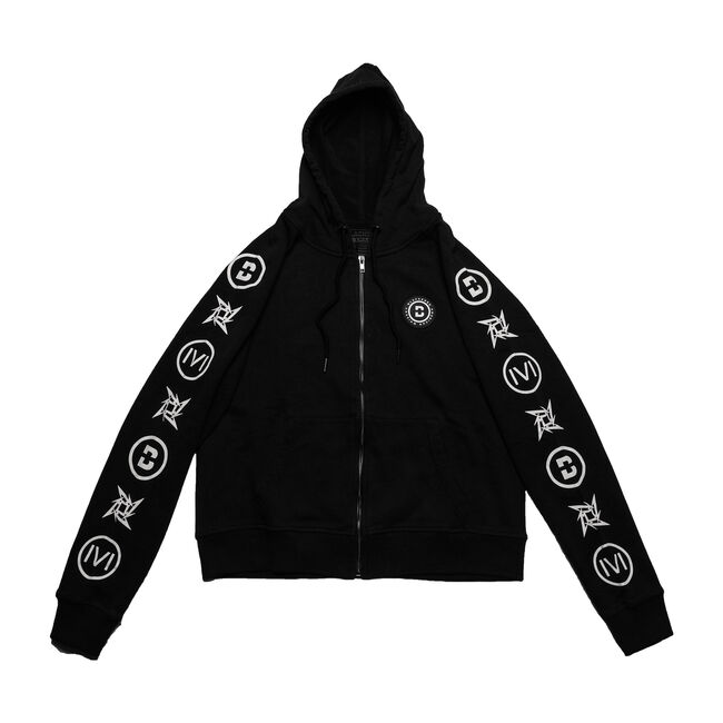 Blackened Whiskey Soundwave Logo Hoodie - Medium, , hi-res